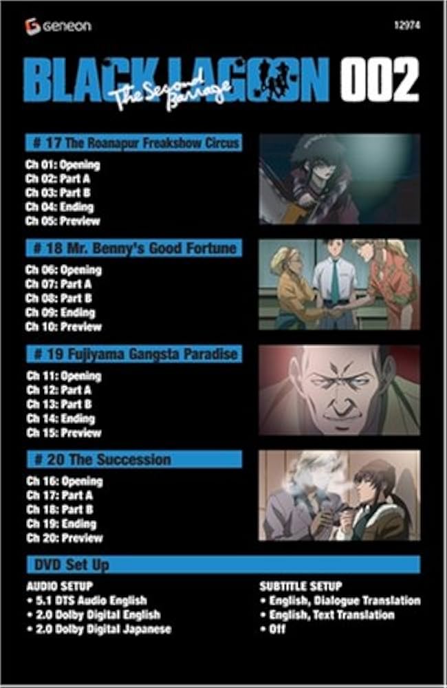 その他 BLACK LAGOON The Second Barrage DVD_SET1 oyj0otl Amazon.com: BLACK LAGOON The Second Barrage DVD [Japan